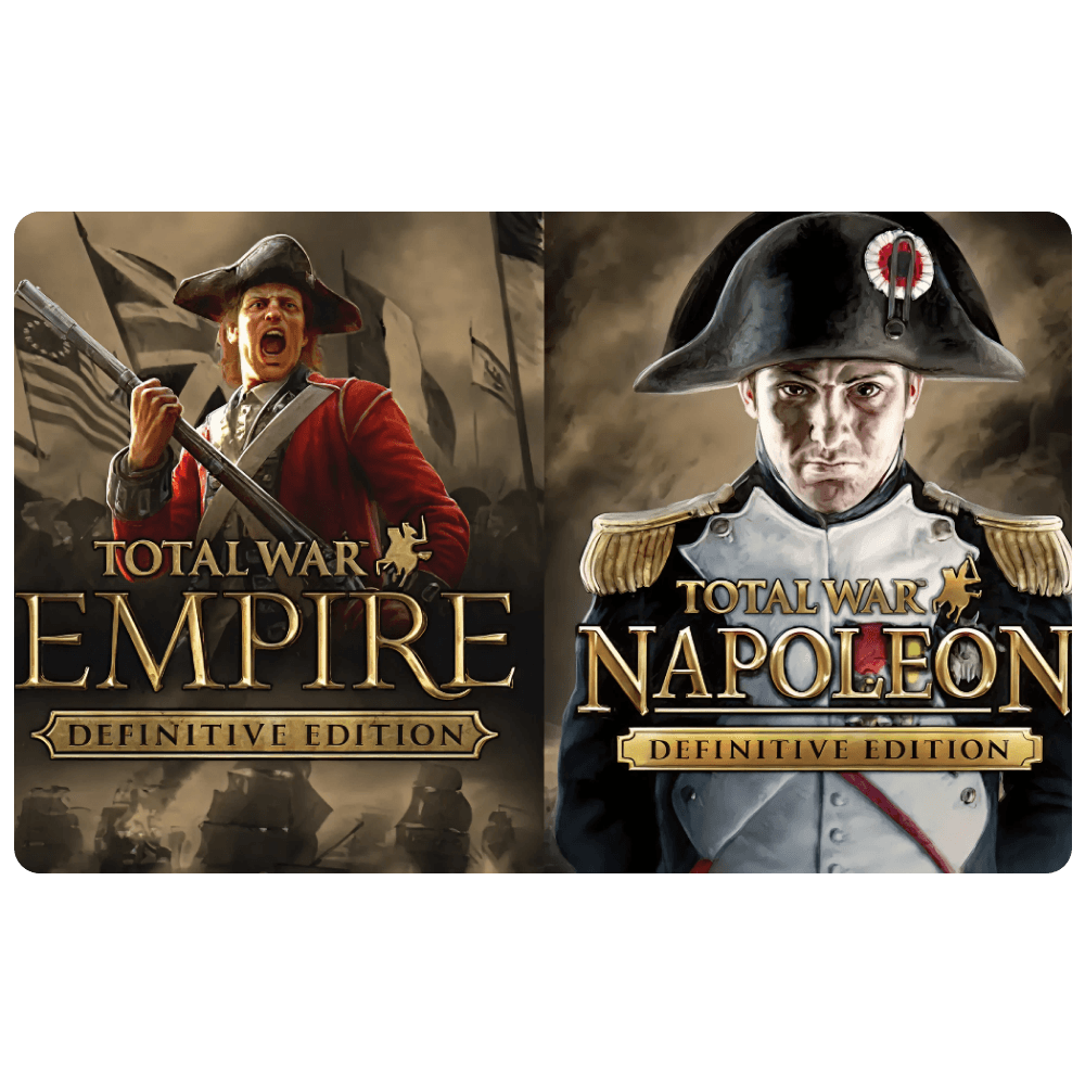 12,5Total War Empire Definitive Edition + Total War Napoleon Definitive Edition (Steam)
