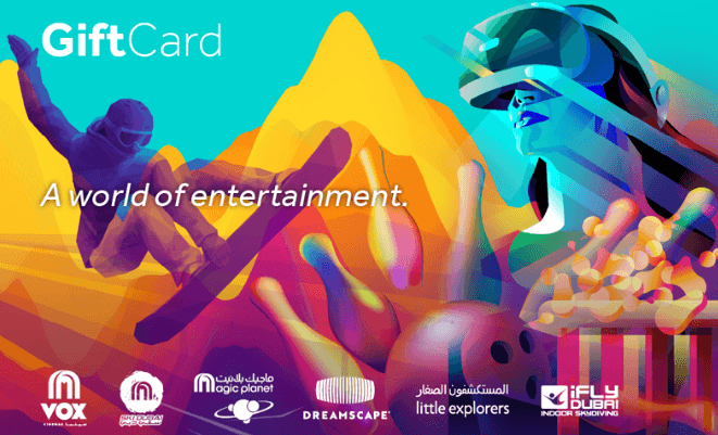 Entertainment Gift Card AED