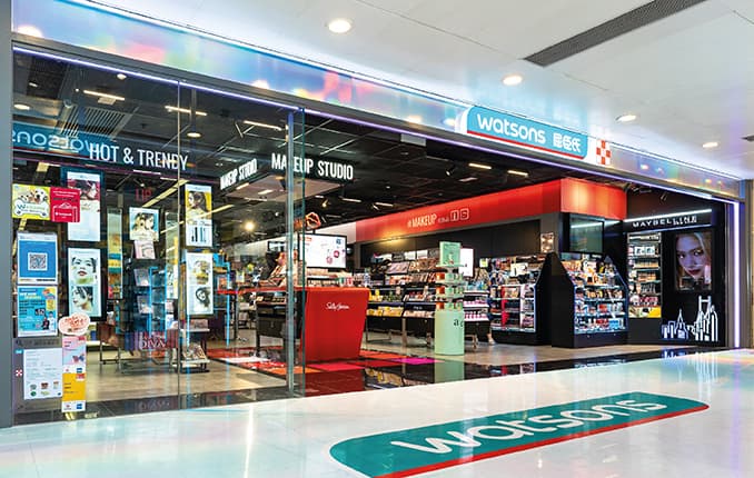 Watsons HK 100 HKD